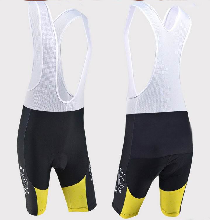 Pris populære cykelshorts cullot lycra materical cykeltøj anti-sved hurtigtørrende cykelbeklædning 9d gelpude: Kun hagesmæk / Xs