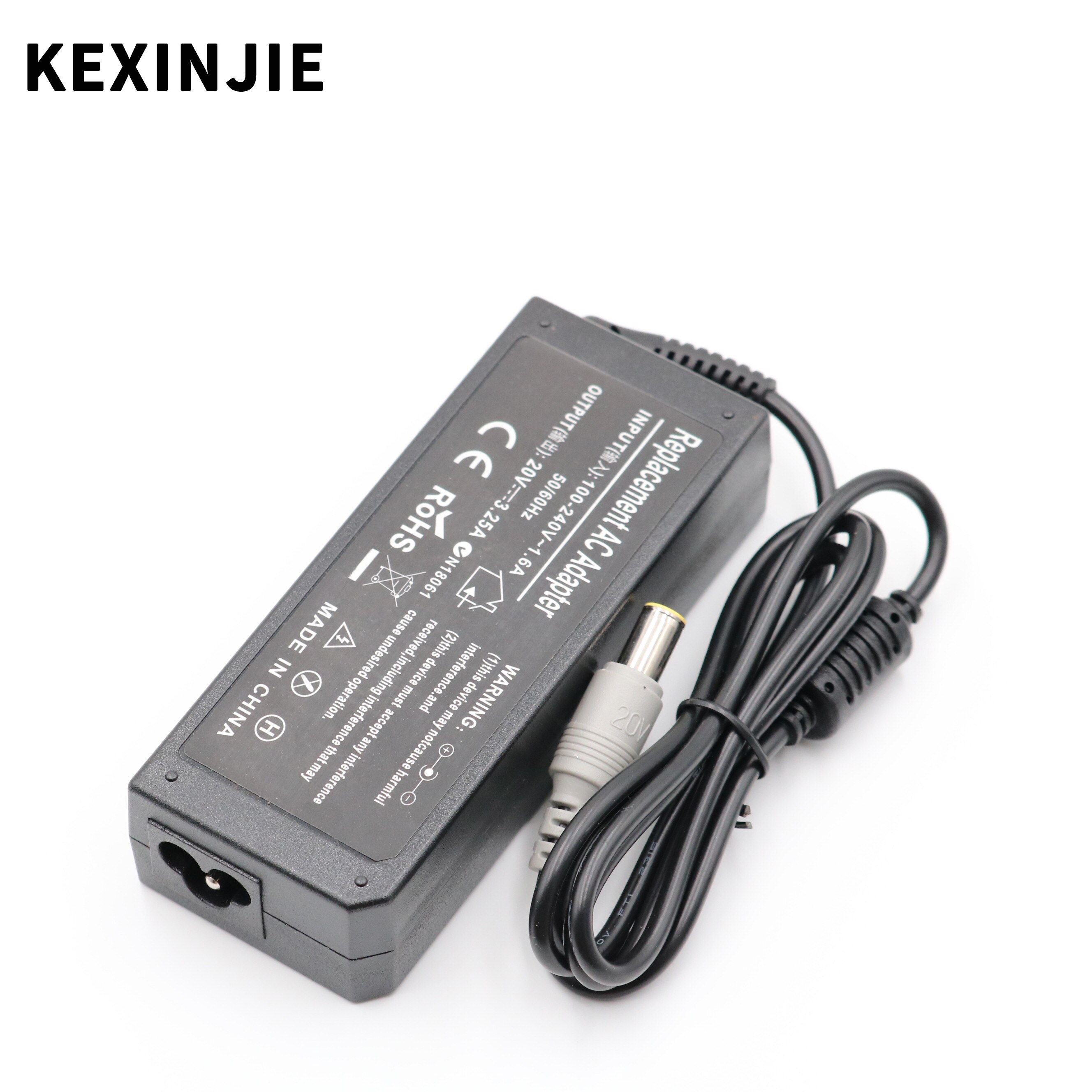 20V 3.25A 65W Ac Adapter Oplader Voor Lenovo Ibm X60S X61 X61S X200 X200I X200S X201 X201I X201S x220 X220I F25