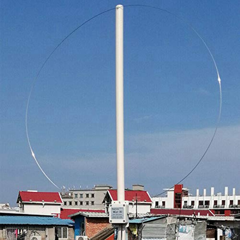 Mla -30 lusantenne actieve ontvangstantenne lage ruis balkonopstelling antenne 100 khz  - 30 mhz voor ha sdr kortegolfradio