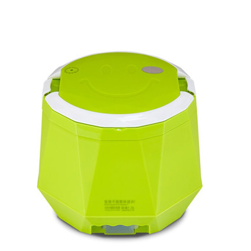 1.3L Electric Non-stick Rice Cooker Car Cooker Heating Multi-function Cooker with Keep-Warm Function for Car/Truck/House