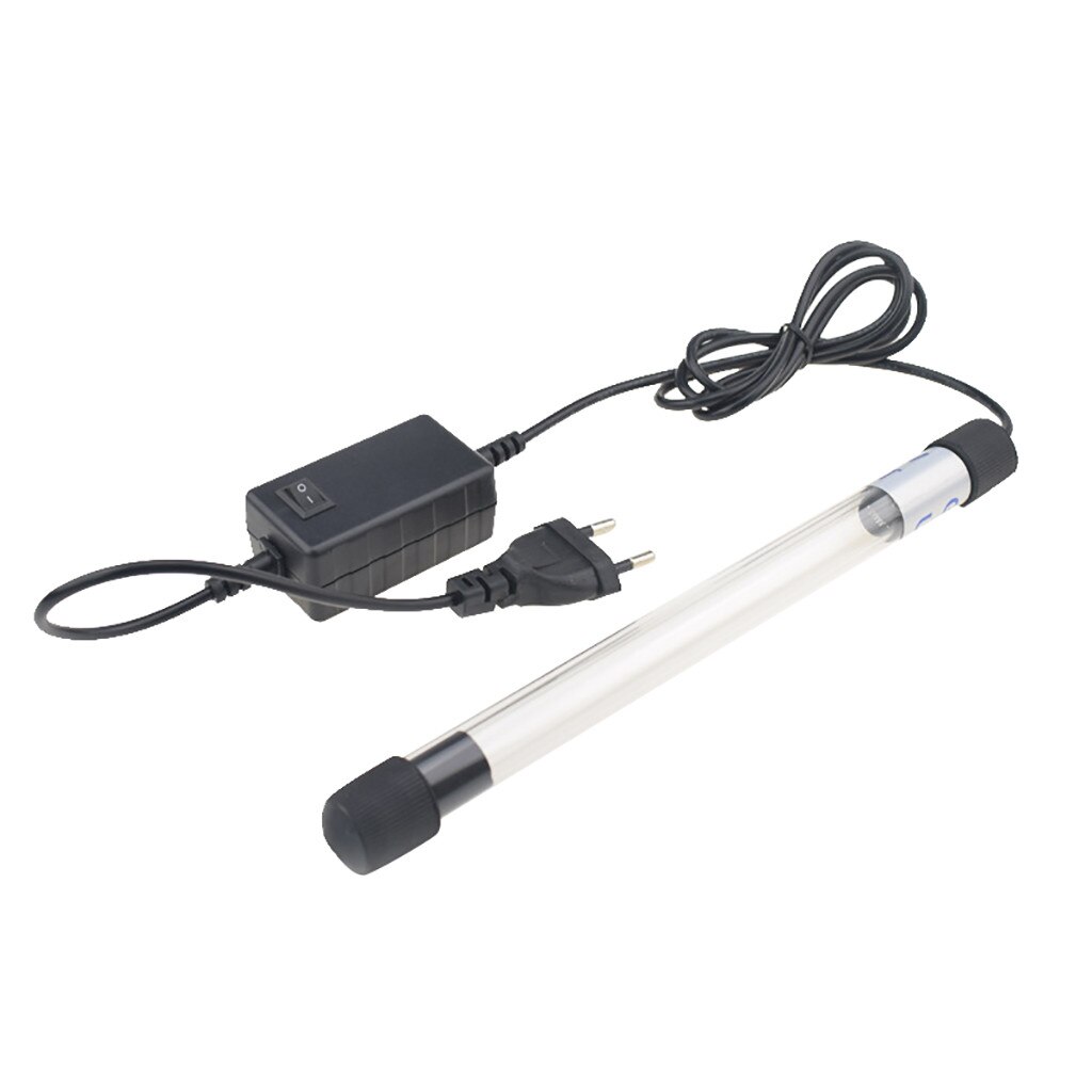 Lampe UV Submersible étanche avec prise EU 5/7/9W, stérilisateur pour piscine, pêche aux algues, pour Aquarium 220V: 9W