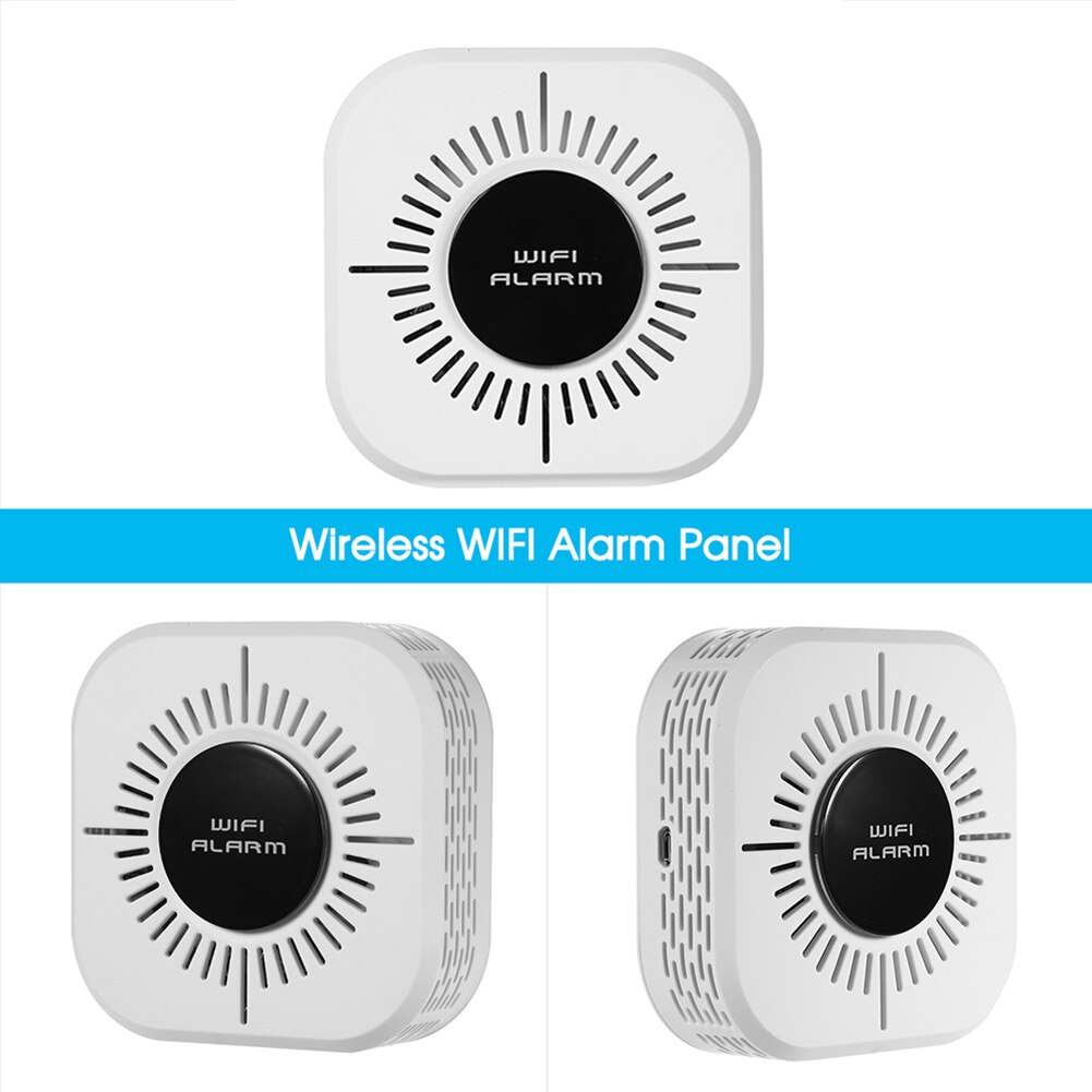 WiFi Home Security Intelligent Burglar Alarm System Siren Window Door Sensors Motion Alarm with Remote Control Autodial Siren