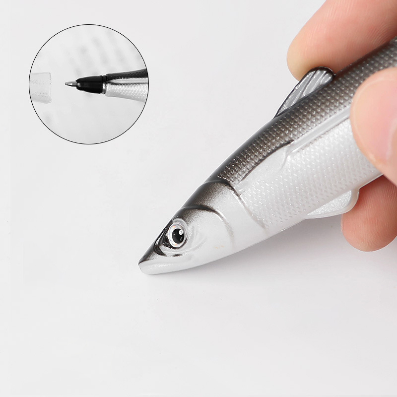 1pcs Novelty 0.5mm Gel Pen Cute Ocean Fish Ballpoint Pen For Writing Office School Supplies Stationery Kawaii Pens