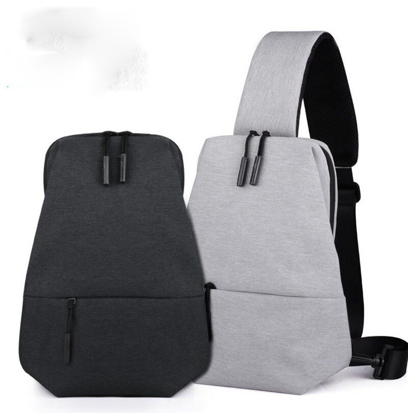 Corée Style unisexe sac à bandoulière poitrine Pack décontracté multifonction épaule pour hommes et femmes voyage messager