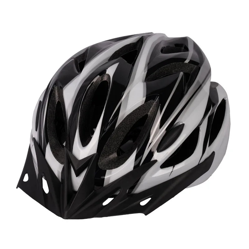 Fietshelm voor volwassenen Veilig Comfortabel Unisex Rijdende beschermende helm Licht en comfortabel Verminder windweerstand Fietsuitrusting: WHITE