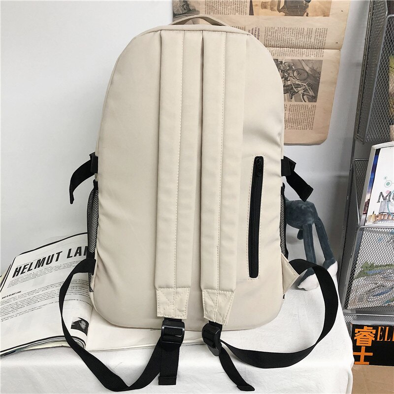 Women Trendy Backpack Waterproof Nylon Female School Bag College Book Lady Laptop Backpack Girl Student Bag Travel