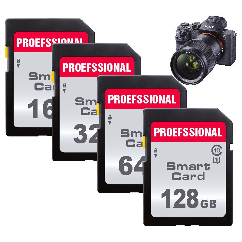 Camera SD 128GB 32GB 64GB Flash Memory Card 16GB 8GB U1 SD Cards Class 10 tarjeta Micro SD Card U3 UHS-I 3D 4K Video Cameras