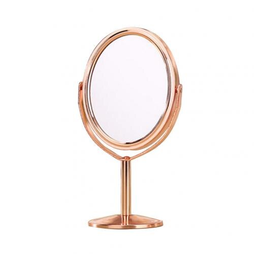 Espejo cosmético de doble cara para mujer, accesorio de , con soporte de aumento, ideal para , 1 unidad: J