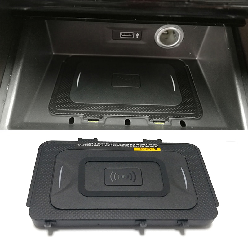Voor Vw Jetta MK7 T-Cross T-Roc Teramont Phideon Auto Qi Draadloze Opladen telefoon Oplader Opladen Plaat Accessoires