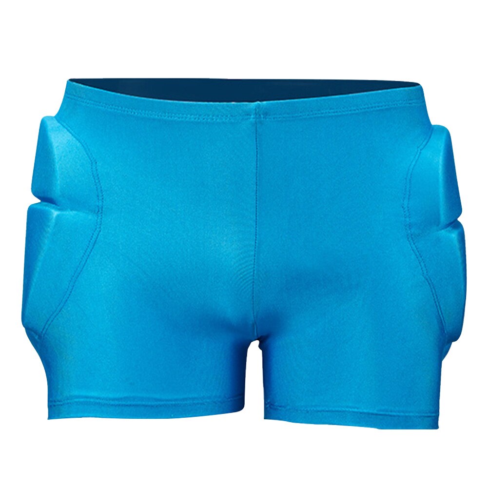 Luistimen suojus lantio pehmustetut shortsit lumilauta suksivarusteet tailbone iskunvaimennus talviulkourheilu lämmönkestävät lapset: Sininen / L