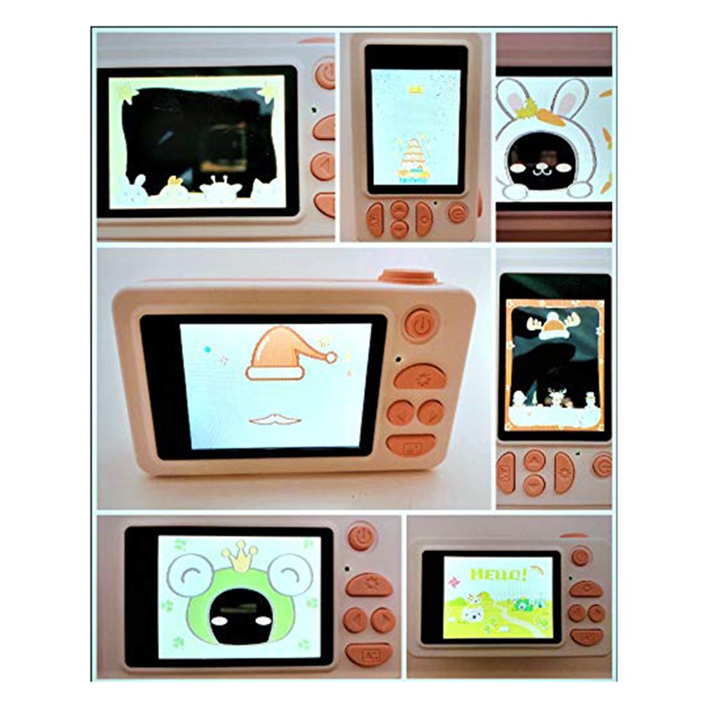 Kinderen Camera Producten-Girly Jaloezieën Roze Varken Dier Digitale Video Hd Camera Pig Digitale Video Camera Eenvoudig Te Bedienen