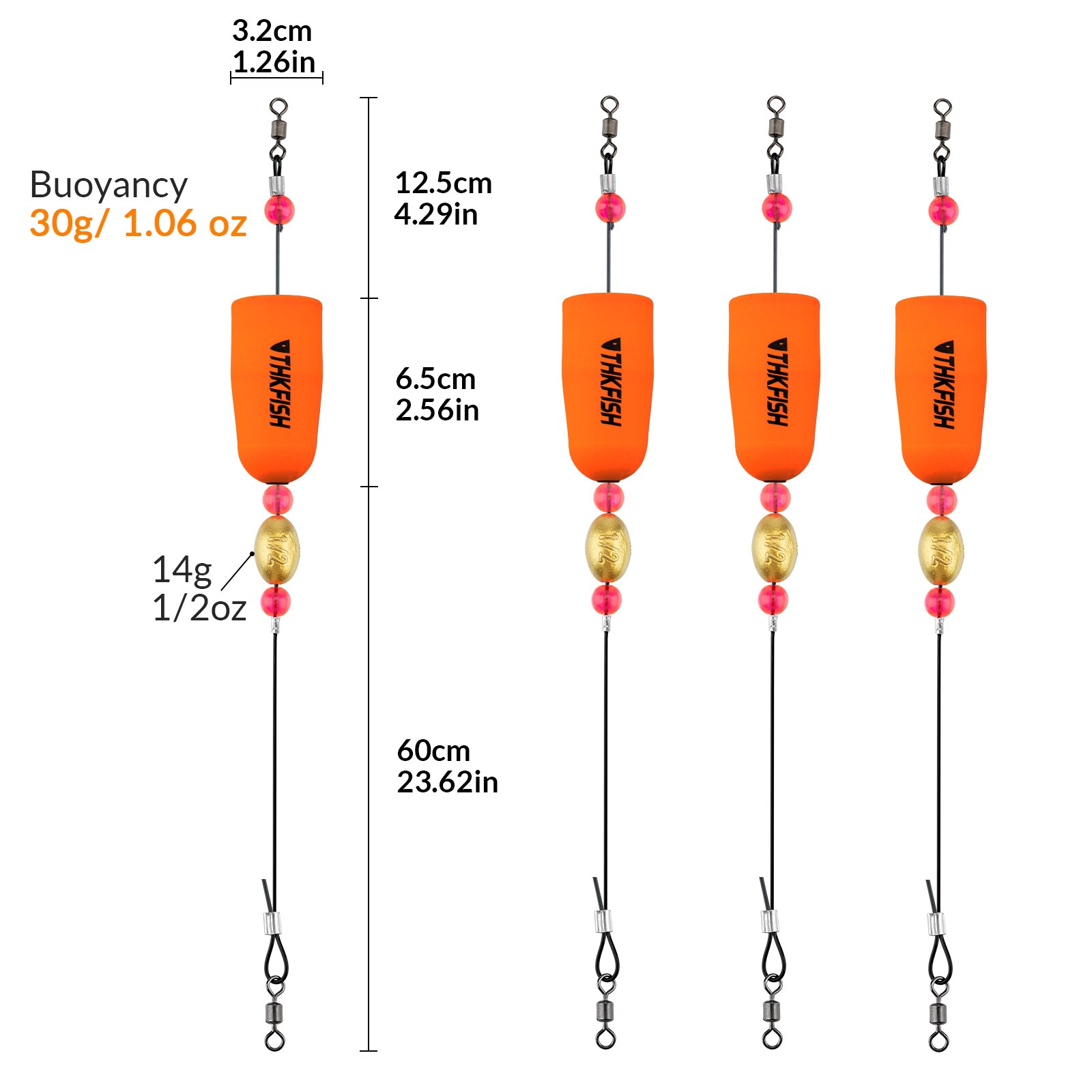 1 piece Fishing Float Bobber 6.5cm Slip Bobbers Fishing Floats Buoy Carolina Rig Fishing Accessories