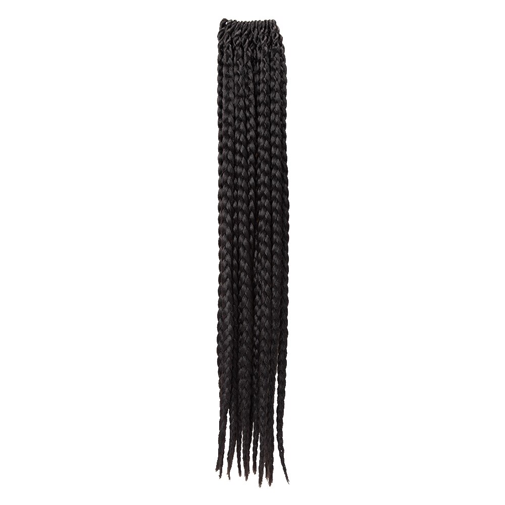 Tresses synthétiques au Crochet ombré rose arc-en-ciel, cheveux longs pour tresses africaines: 1B / 1 Pcs/Lot