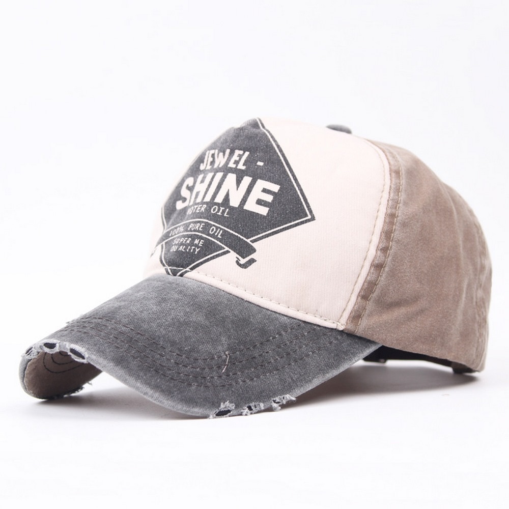 Unisex baseballpetten katoen distressed kleur bijpassende mannen en vrouwen hoeden met klep buitensporten pet met klep coole jongen