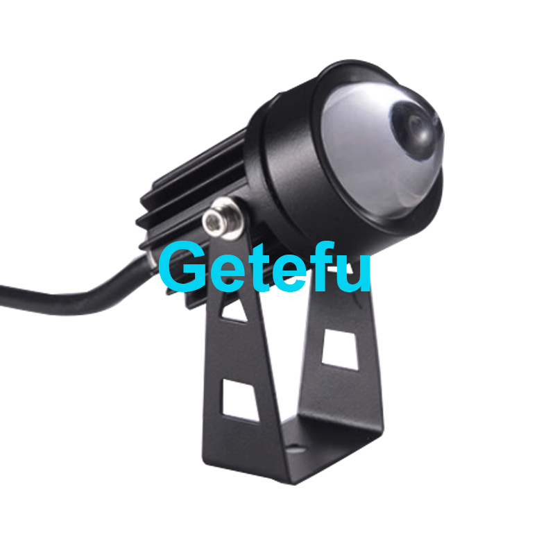 Foco LED al aire libre impermeable IP65 lámpara de pared ángulo estrecho reflector LED 3W 10W lámpara de punto de larga distancia lámpara de arandela de pared