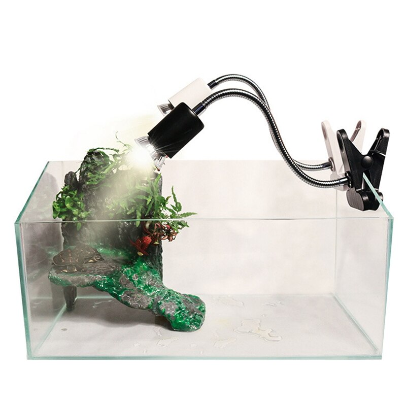 AIICIOO Reptilien Lampe Stand Clip, Reptilien 5,5-8,5 Pollici - 9