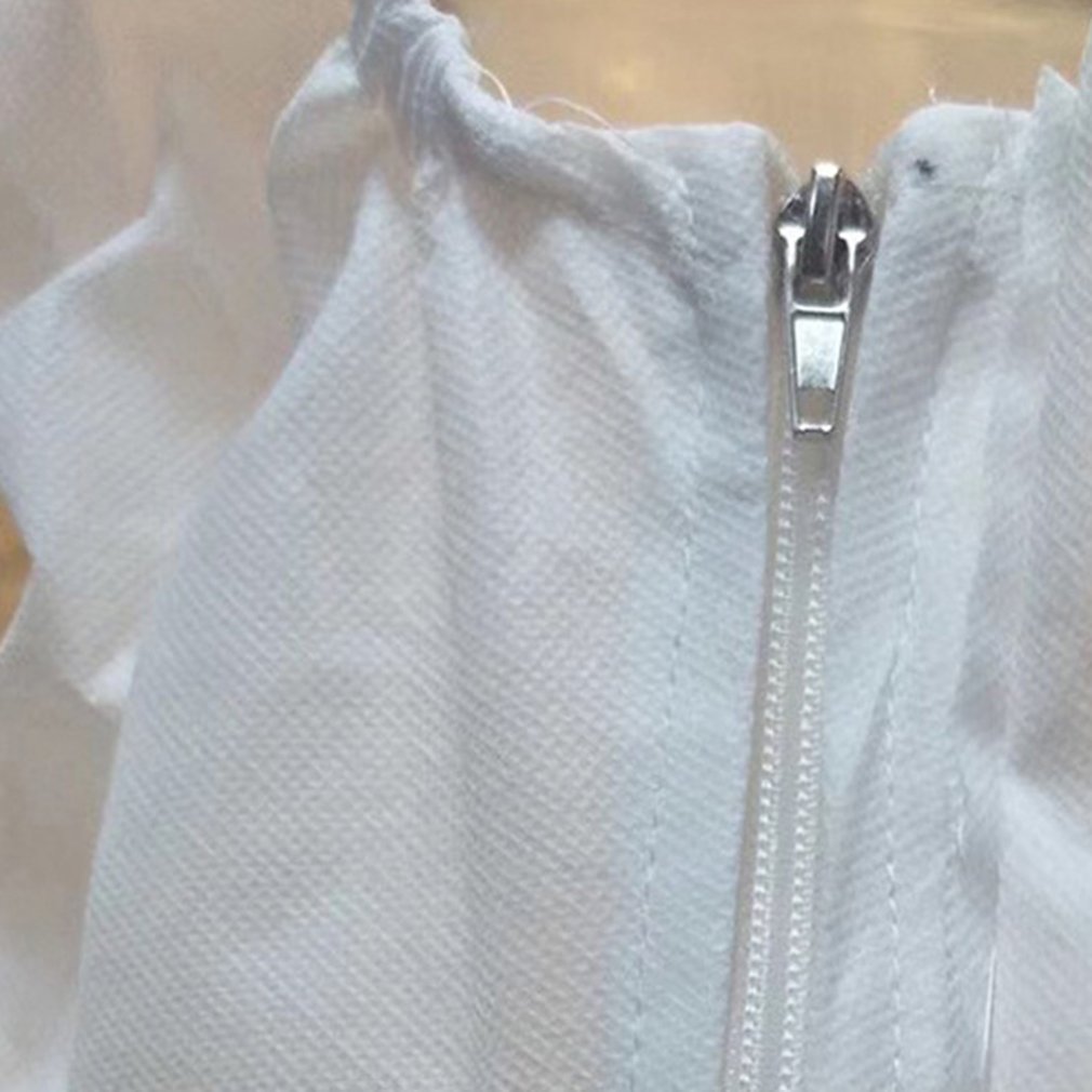 Isolatie Kleding/Beschermende Kleding Wegwerp Sms Witte Isolatie Kleding Stofdicht Antistatische Jumpsuit 1 Set