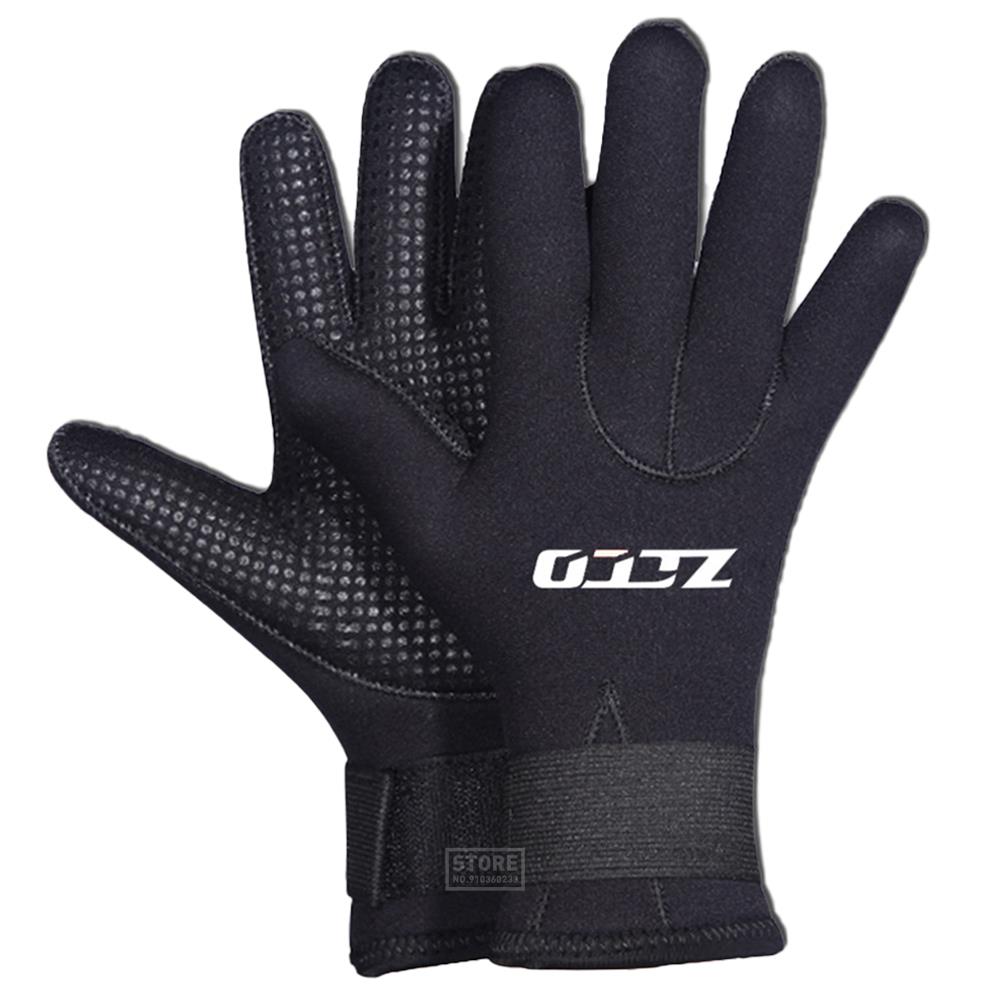 Guantes de neopreno de 3mm para buceo, aletas de natación, Surf, Kitesurf, equipo de pesca subacuática