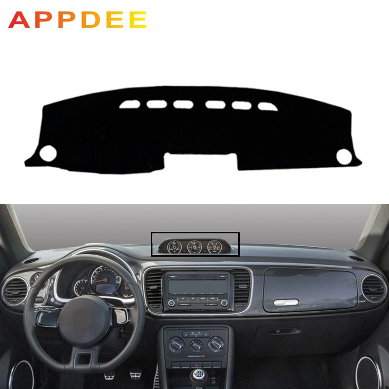 Appdee Auto Dashboard Cover Dash Mat Tapijt Voor Vw Volkswagen Beetle - Auto Dashmat