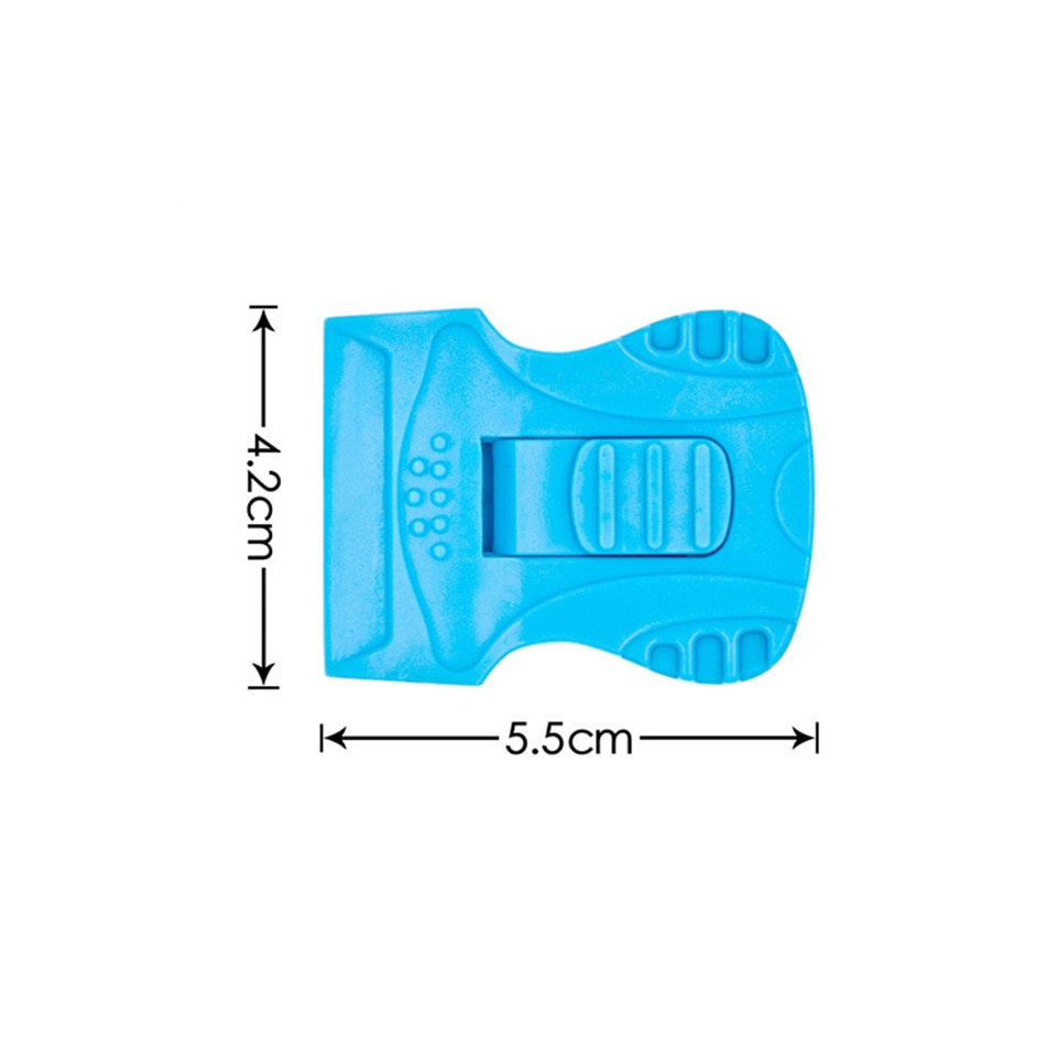 Plastic Mini Razor Blade Scraper Blue Grattoir Mini Raspador TM-230