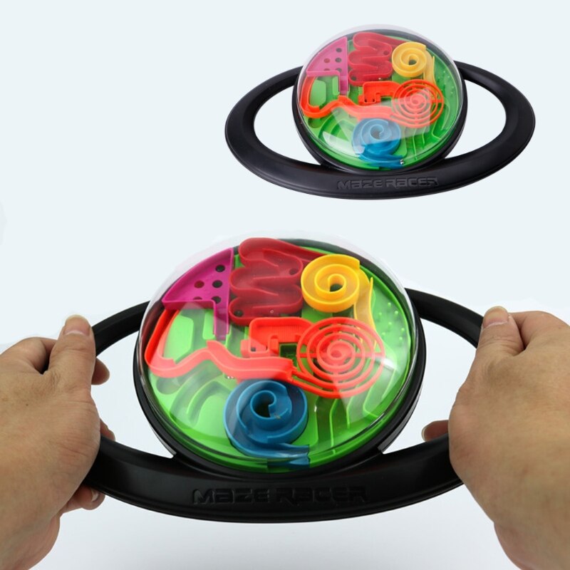 3D Labyrinth Magic Rolling Ball Puzzle Brain Teaser Game Sphere Maze for Kids