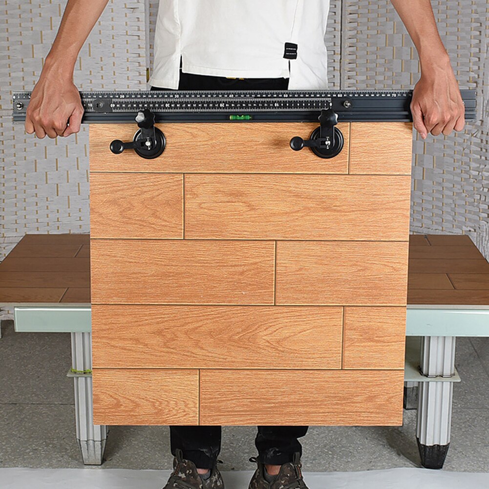 Cutting Tool Multifunction Positioning Special-shaped Measuring Ruler Cutting Dependent Tool Tile 80/120 cm