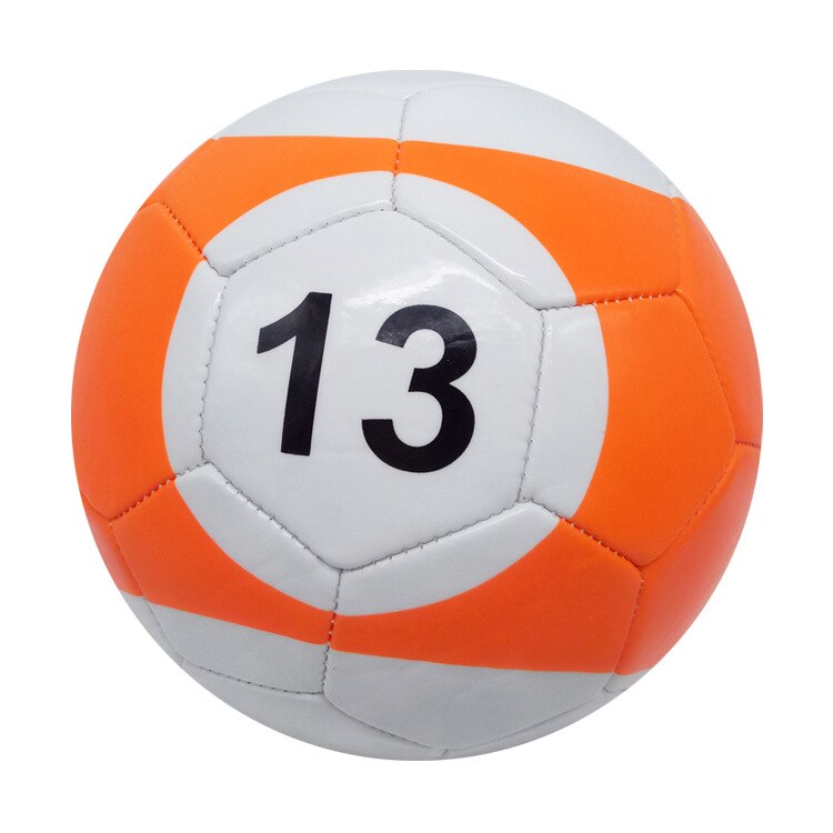 3# Gaint Snook Ball Snookball Snooker Billiards Soccer 8 Inch Game Huge Pool Football Include Air Pump Soccer Toy Poolball: No13