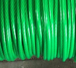 10MM, PVC coated steel wire rope galvanized clothesline greenhouse cable hanging belt towing dragging rope