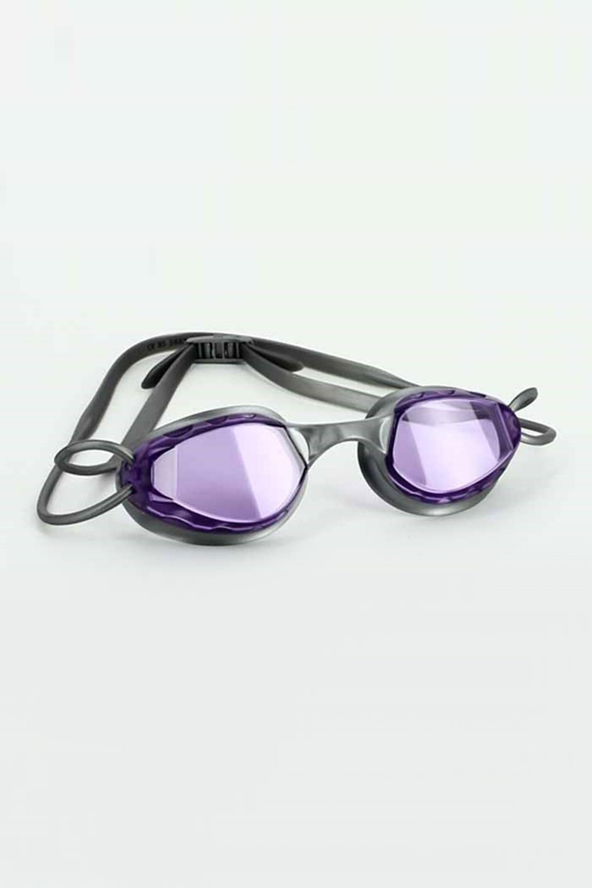 Purple-Silver Swim Goggles