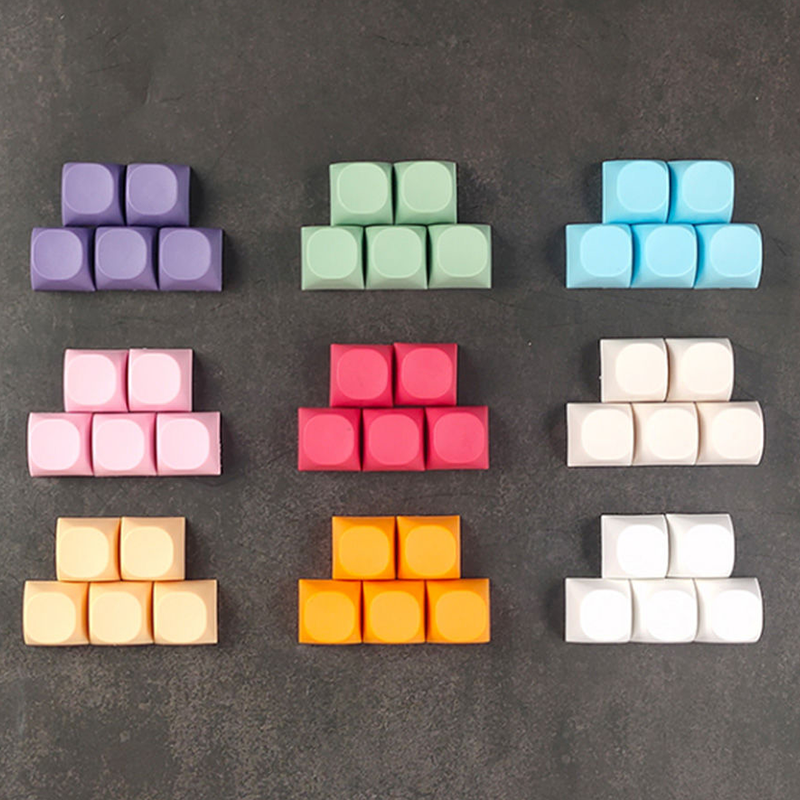 NPKC MA Profile PBT Keycaps 10PCS Blank 1u Keycap for Cherry MX Switch Keyboard Mechanical Key Caps DIY Custom Key Cap