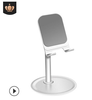! desktopbeugel luie platte mobiele telefoon ipad-ondersteuning algemene metalen telescopische desktopstandaard houder montageadapter: Roze