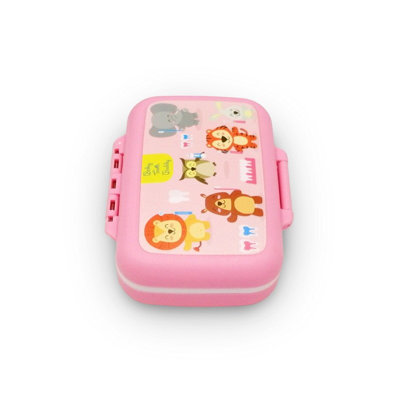Dentes do bebê caixa de lembrança pp dente caixas de fadas caçoa o armazenamento do dente titular organizador bonito crianças dente fetal recipiente de cabelo