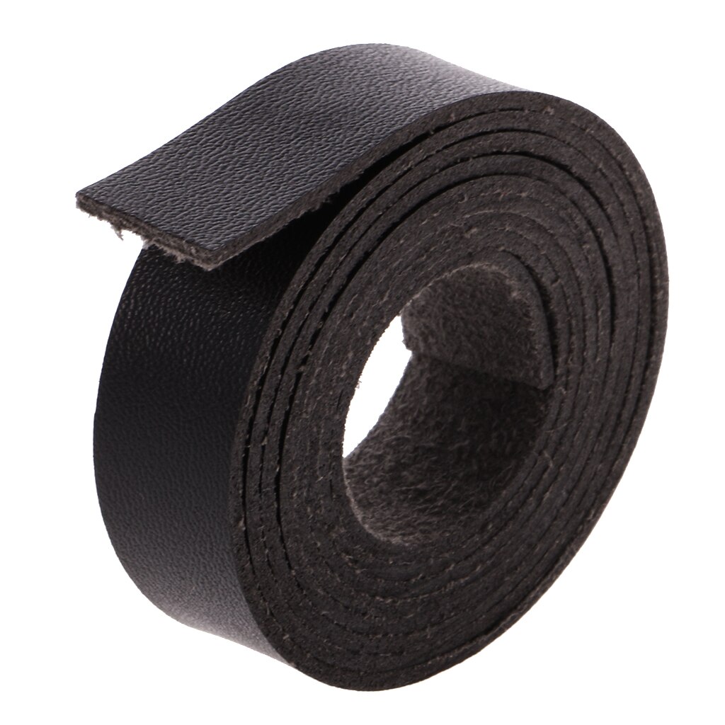 2 metros Cordón de cuero plano correas de cuero cordones de cuero DIY artesanía cinta cintas