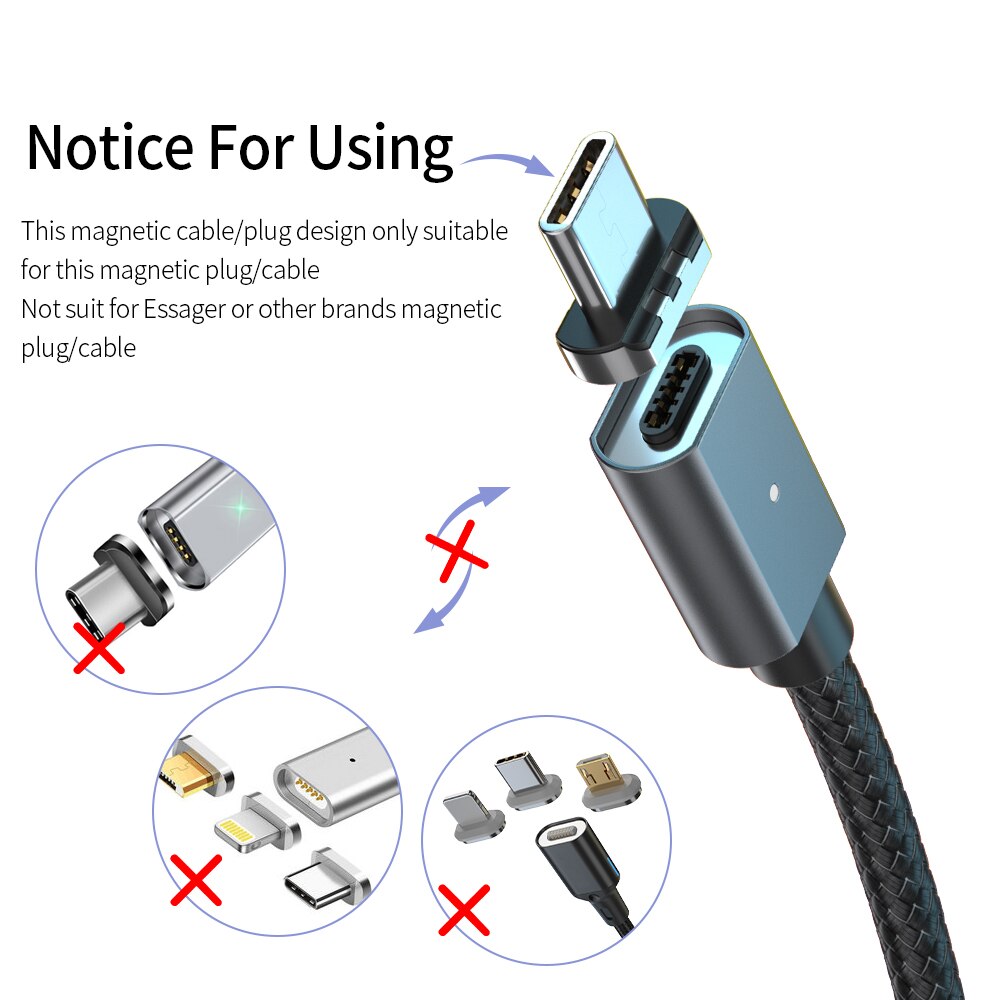 Essager rodzaj USB C na USB C kabel robić macbooka zawodowiec 100W PD QC szybkie ładowanie 4.0 3.0 dla Huawei P30 Redmi K20 zawodowiec typ C kabel USBC