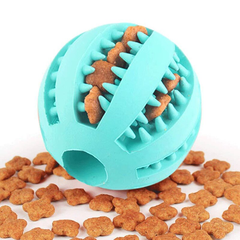 Speelgoed Voor Honden Rubber Hond Bal Speelgoed Puppy Grappige Hond Speelgoed Voor Pet Puppies Grote Honden Gebitsreiniging Snack Bal speelgoed Huisdier Producten