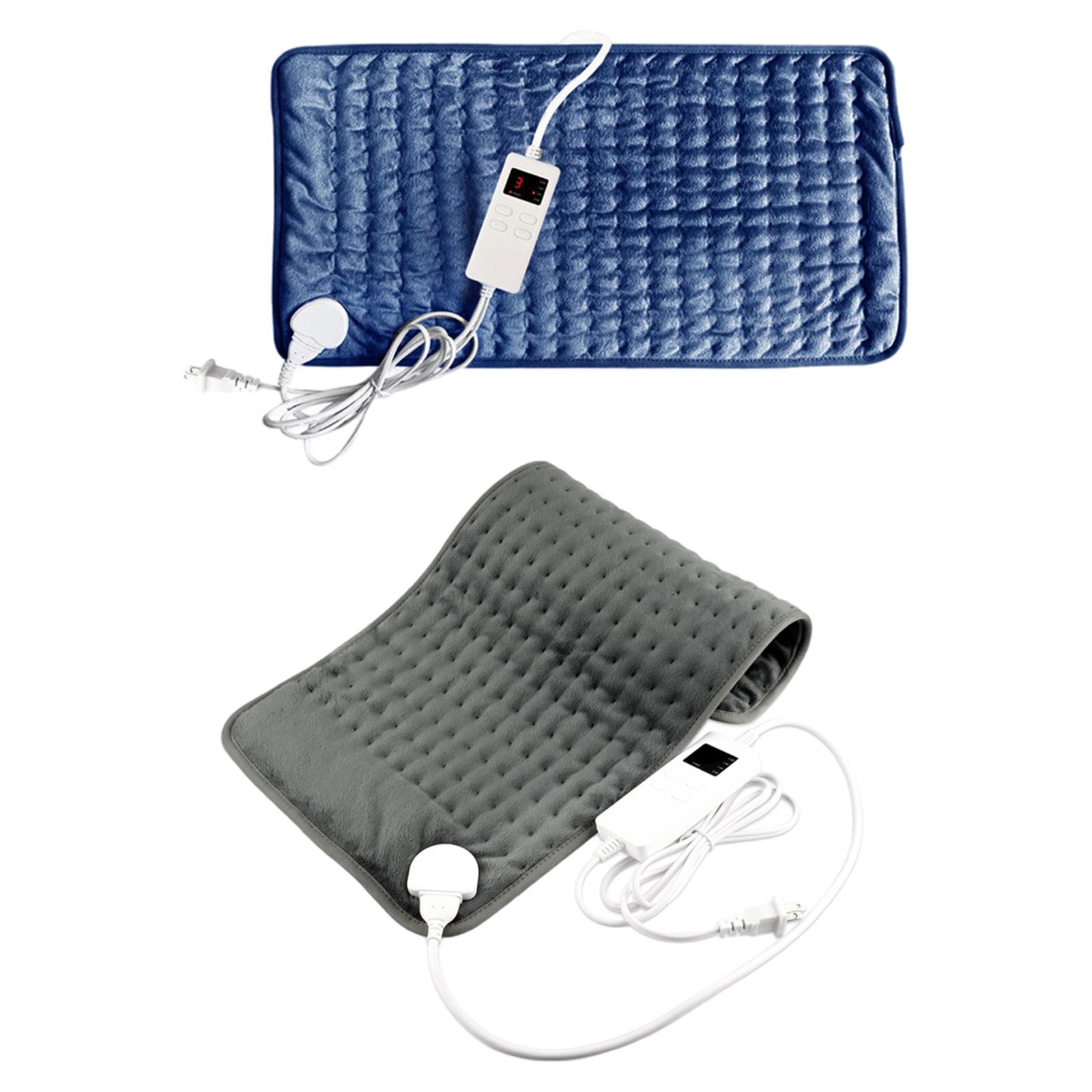 King Size Electric Heating Pad Auto Shut Off Pain Relief Fast Heating with 6 Heat Settings Thermal Wrap for Legs Cramps Abdomen