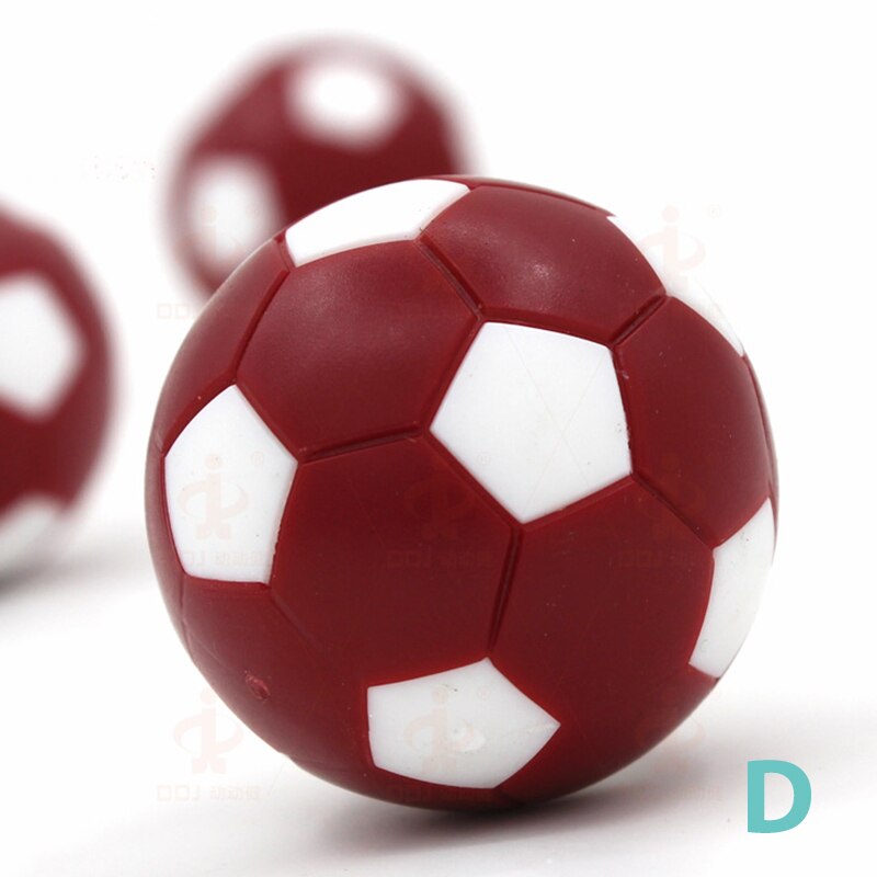 36mm Table Soccer Ball Fussball Indoor Game Foosball Football Machine Parts Kid Soccer Ball Mini for Girls Boys: D