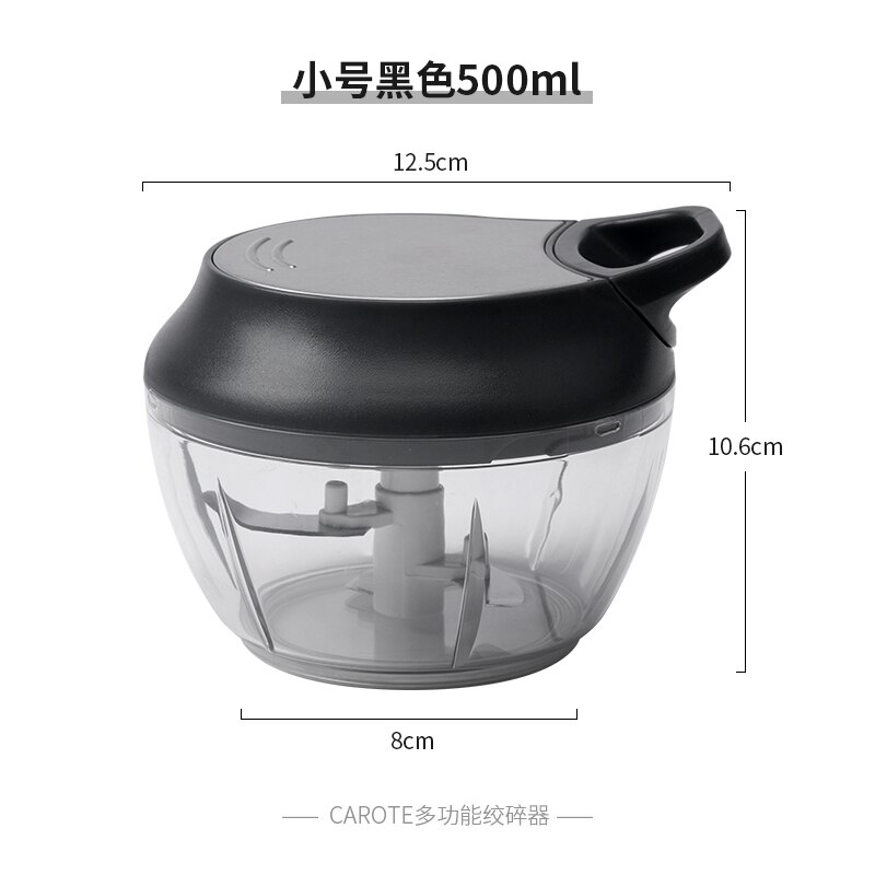 Manual Meat Grinder Mincer Mixer Blender Meat Fruit Vegetable Tool Nuts Shredders Vegetable Food Chopper Meat Grinder BB50JR: 1
