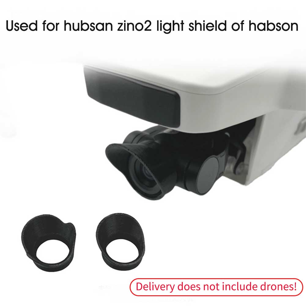 1 paar Fotografie Objektiv Haube tragbar Drohne Zubehör Sonnenschirm Schutzhülle Leichte Für Hubsan Zino 2