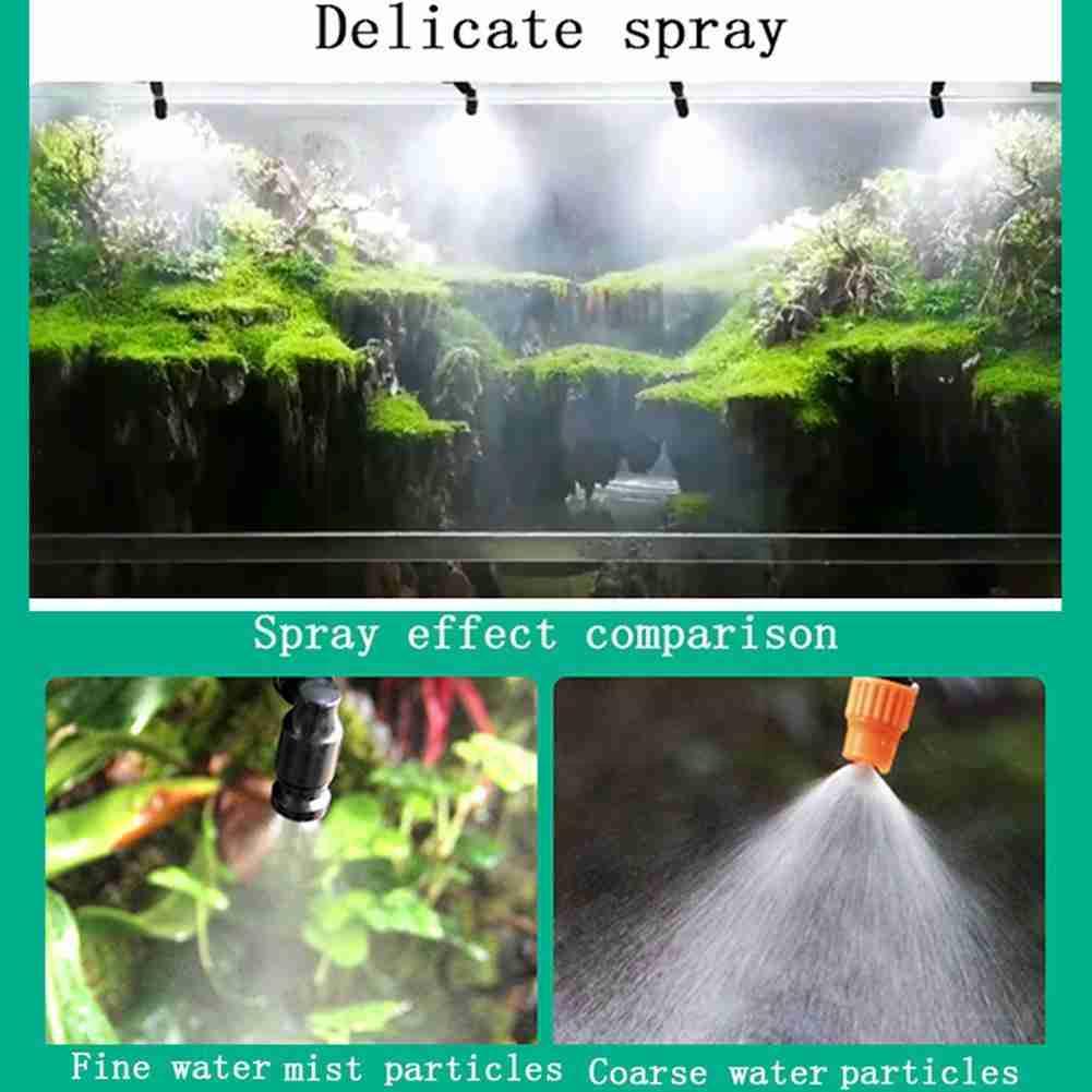 Nebulizador inteligente para reptiles, terrarios, humidificador, sistema electrónico automático, Kit de rociador con temporizador de pulverización, D8r4
