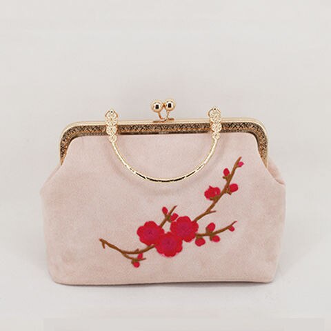 Puur handgemaakte zomerbloemen kus slot schelp tassen tas ketting vrouwen schouder crossbody tas tote dames handtassen moeder: Damestas  b6