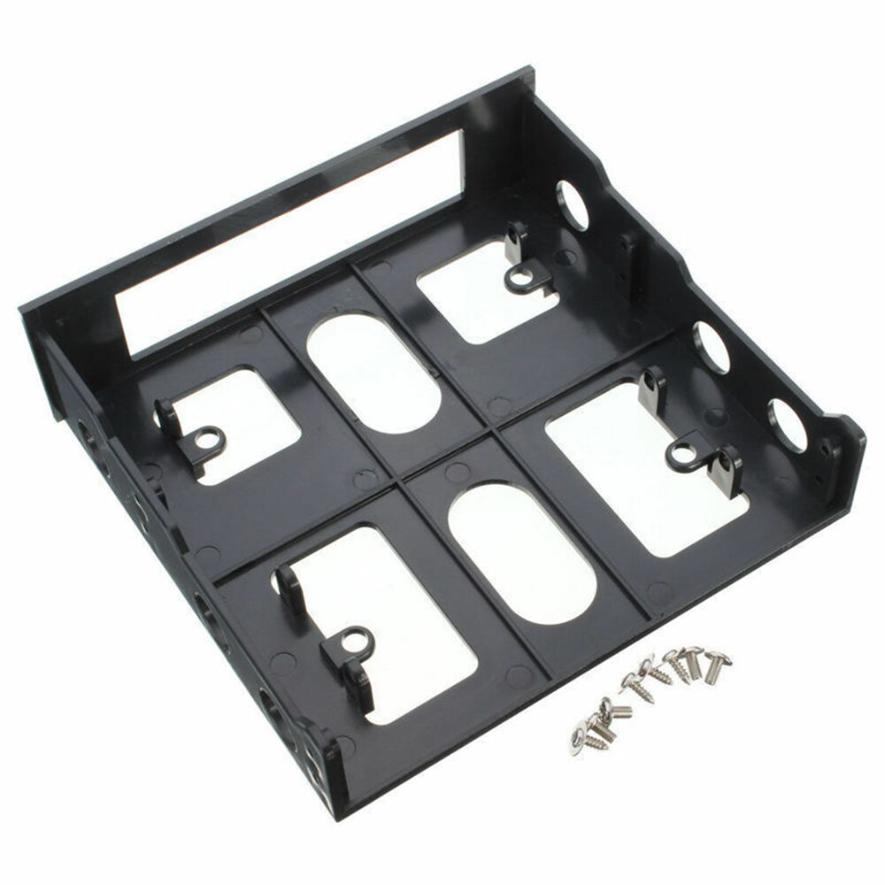 3.5" to 5.25" Drive Bay Computer PC Case Adapter Mounting Bracket USB Hub Floppy