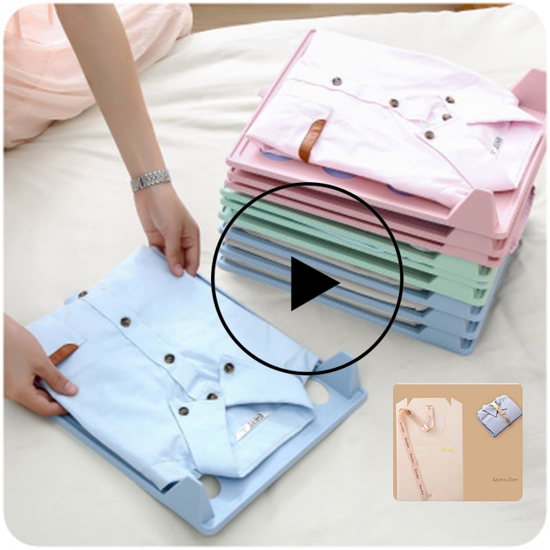 Planche à plier Organisateur T-Shirt Vêtements Pli Facile Organisateur Taille Adulte Vêtements Pliant Conseil Gagner Du Temps Vêtements Organisateur