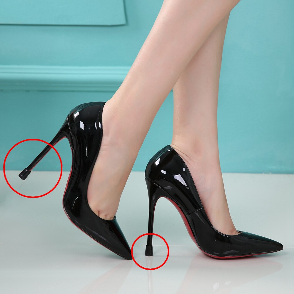 Protectores de tacón alto para de boda, tapones de silicona antideslizantes para baile latino, Stiletto, 100 pares (XS,S,M,L)