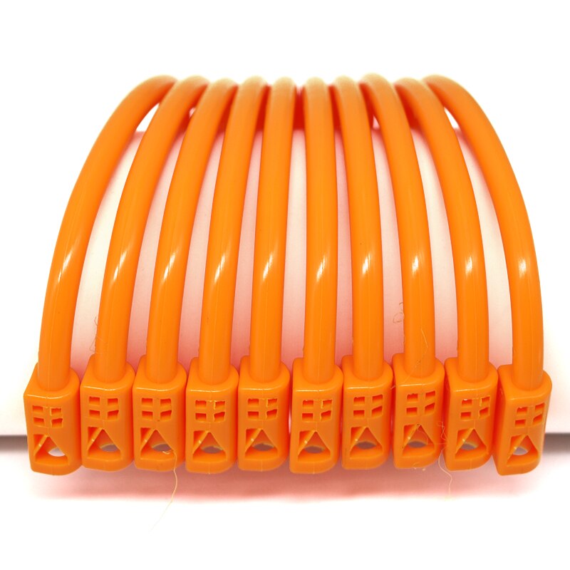 10PCS Plastic Cattle Nose Rings Cattle Bull Traction Ring Bovine Clamp Cattle Horse Cow Cattle Nose Ring Farm Livestock Tools