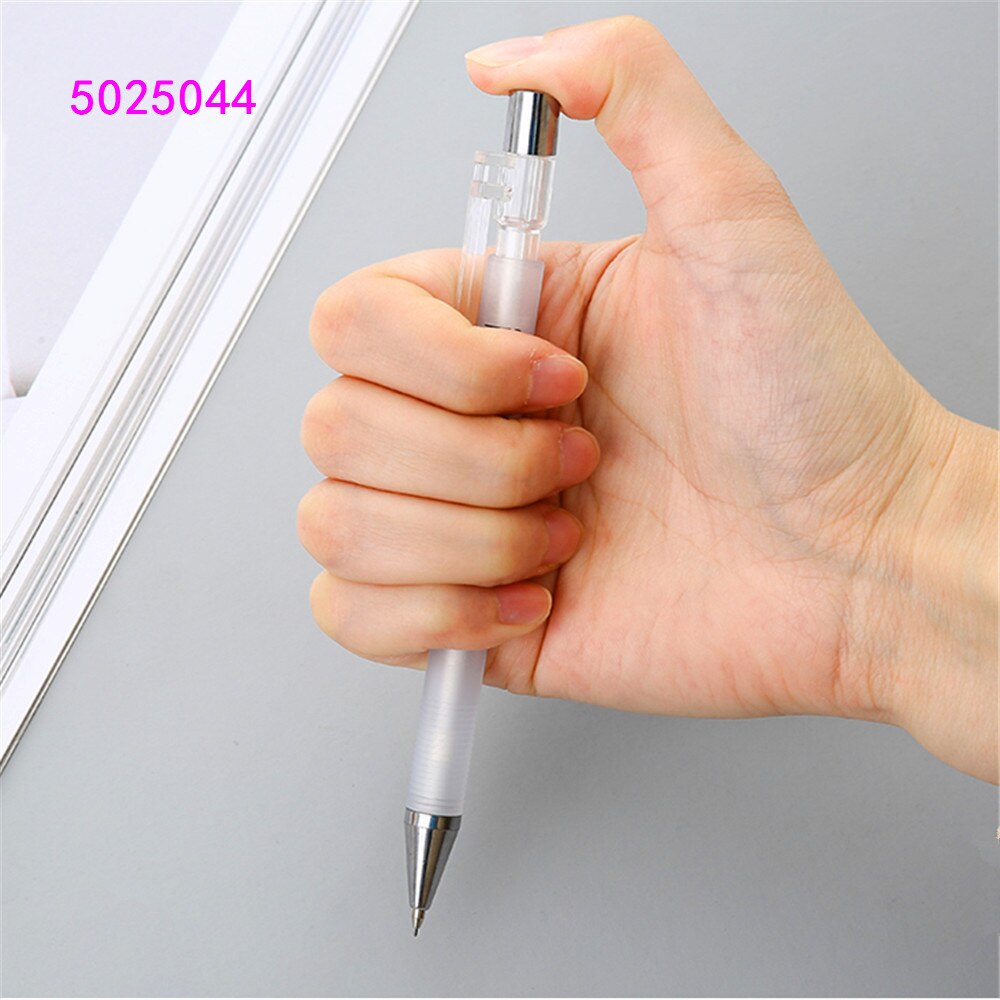 Transparent white 482 Mechanical Pencil office School Smooth writing Sketch drawing pens art Automatic Pencil