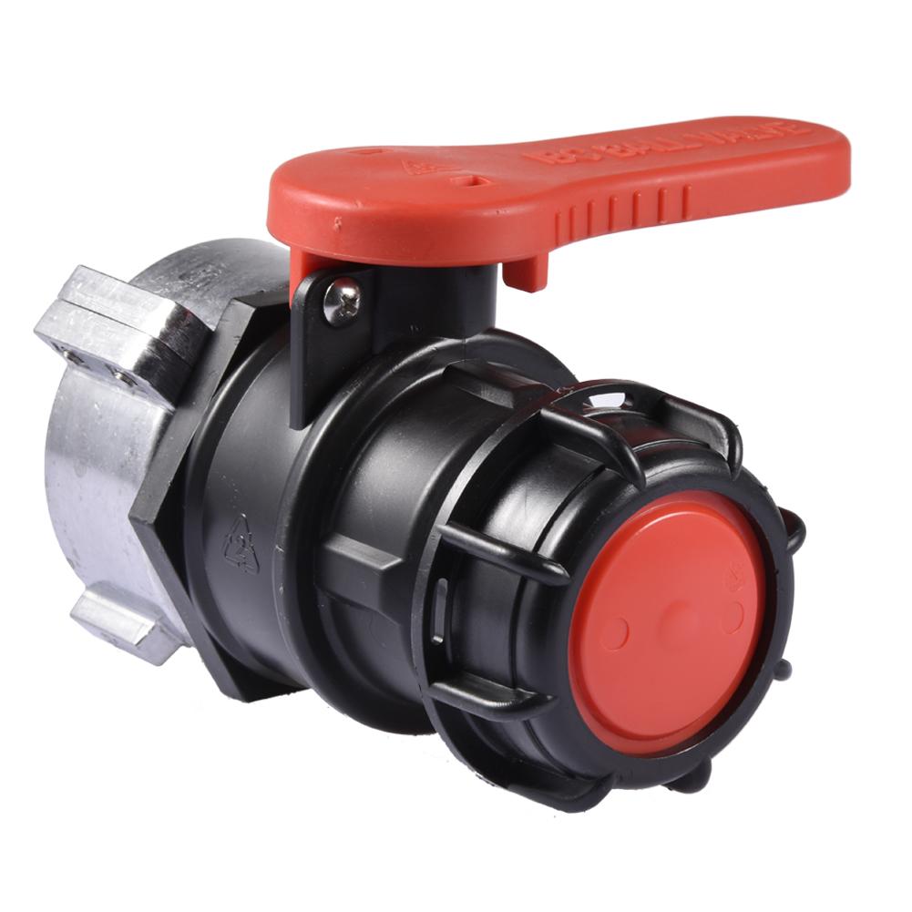 75mm 1000L Water IBC Tank Container Ball Valve Chemical Barrel Valve Acid and Alkali Resistant DN50 Ton Barrel Ball Valve