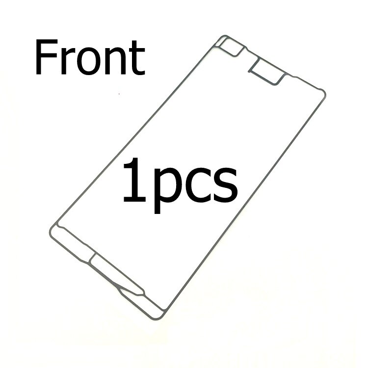 Przednia LCD i tylna pokrywa klej taśma klejąca do Sony Xperia X/X Compact/X wydajność ekran dotykowy rama wodoodporna naklejka: 1pcs XP Front Glue