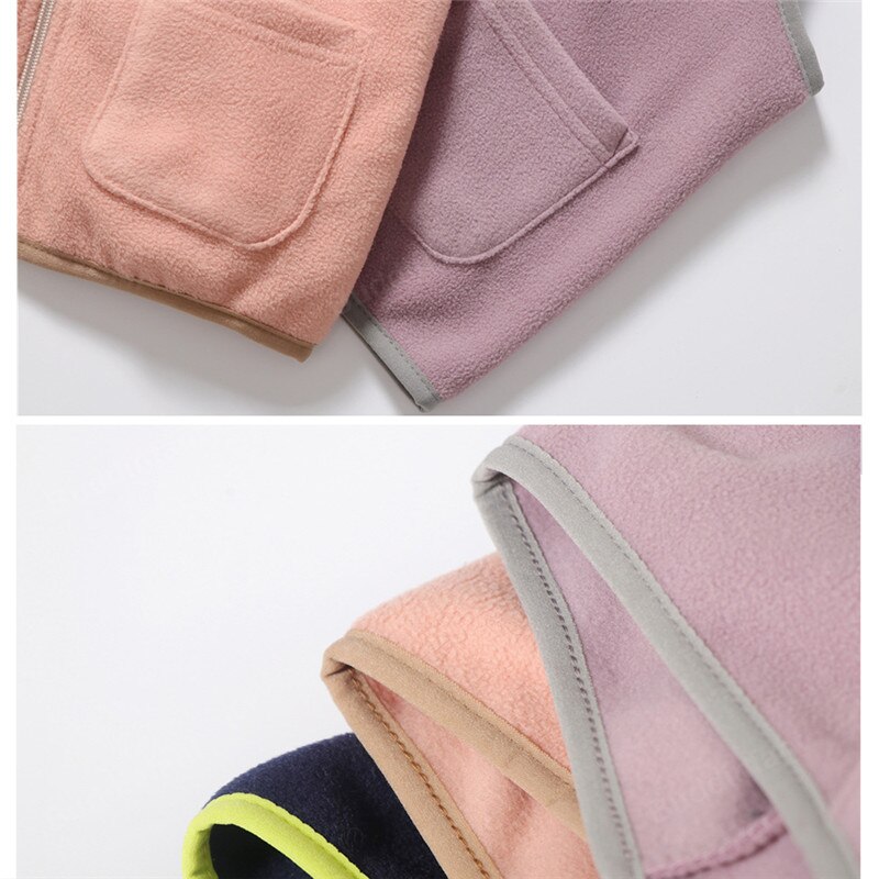 Kamizelka dziecięca dla chłopca dziewczynka dziecięca kamizelka polarowa bezrękawnik dziecięca bluza z kapturem maluch kamizelka chłopięca płaszcz wiosna jesień