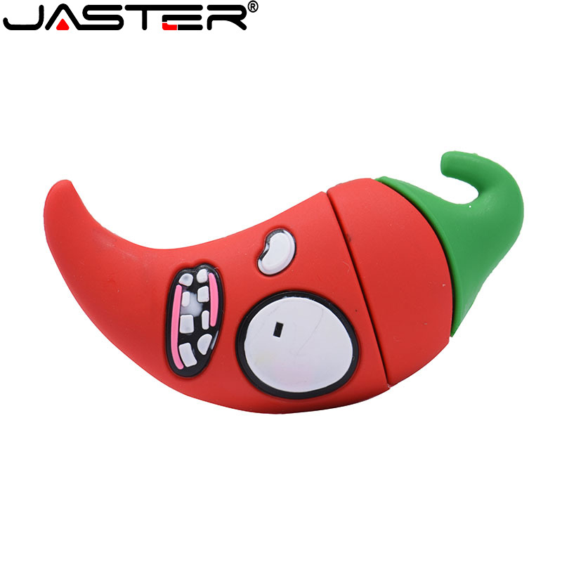 JASTER Fruit USB flash drive 64GB Vegetable Pen drive Chocolate Ice cream Memory stick Carrot Chili Pendrive 32GB Eggplant Candy